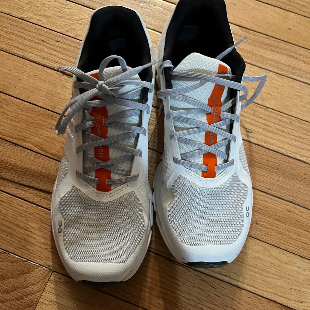 Mens Cloudrunner undyed-white/ flame